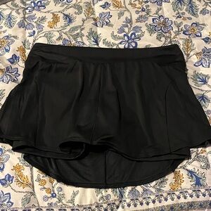 Women's Black Skorts